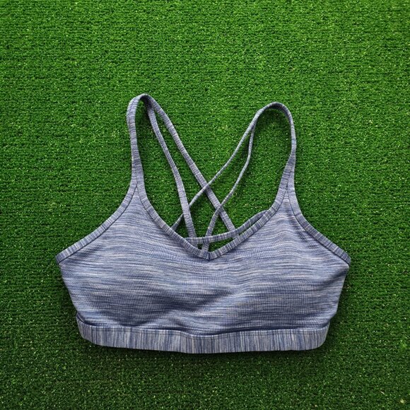 Zyia Womens Sports Bra XS Purple Yoga‎ Gym Athletic Running Strappy Workout - Picture 1 of 6